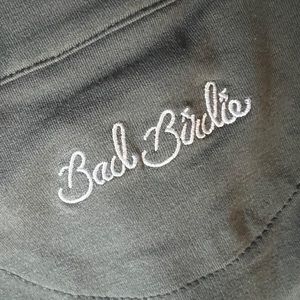 Bad Birdie 1/4 Zip Charcoal XXL